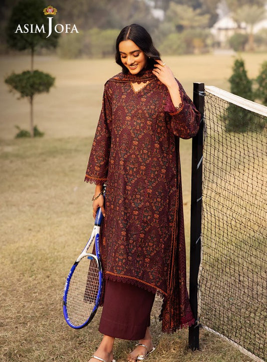Asim Jofa Print Emb-AJUBJ-28