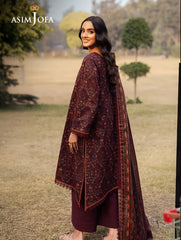 Asim Jofa Print Emb-AJUBJ-28