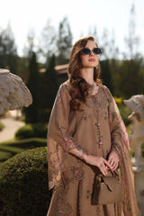 Noor Schiffli Laserkari Lawn-D8 - A