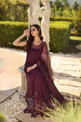 Noor Schiffli Laserkari Lawn-D8 - B