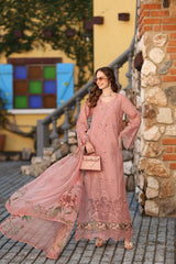Noor Luxe Chikankari-D8 B
