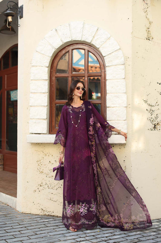 Noor Luxe Chikankari-D5 A