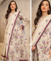 Zellbury Unstitched Lawn-D30059