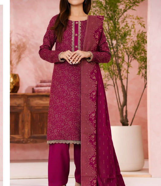 VS Pashmina Printed-D303-A