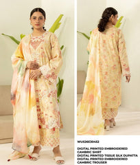 Zellbury Unstitched Lawn-D30452