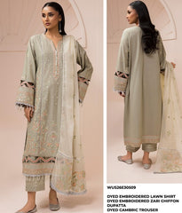 Zellbury Unstitched Lawn-D30509