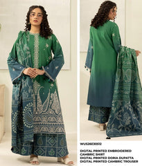 Zellbury Unstitched Lawn-D30512