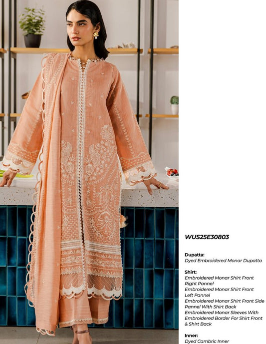 Zellbury Emb Chikankari-D30803