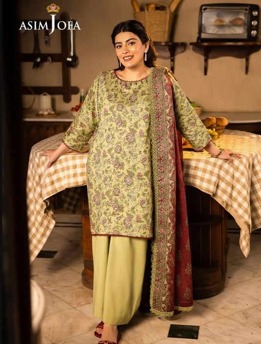 Asim Jofa Print Emb-AJUBJ-31