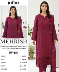 Johra Mehrish Emb Viscose -JW-381