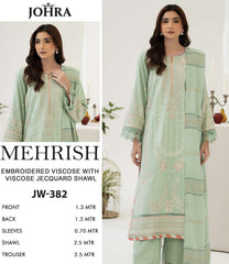 Johra Mehrish Emb Viscose -JW-382