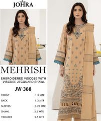 Johra Mehrish Emb Viscose -JW-388