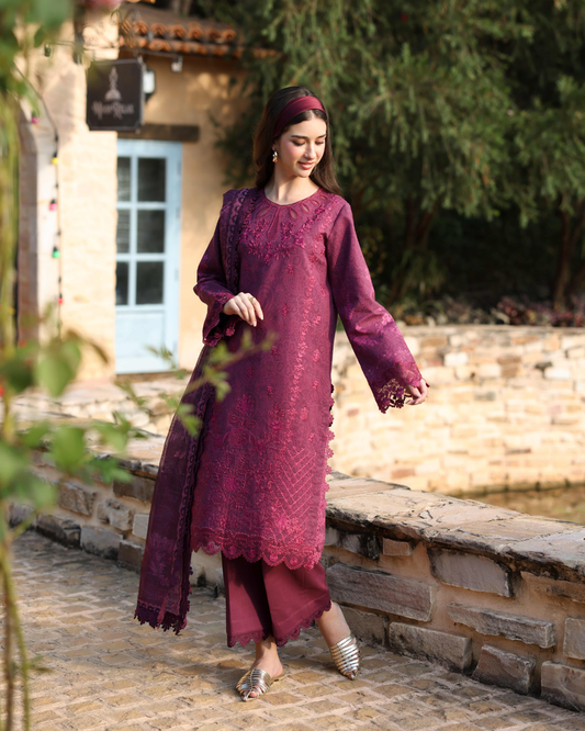 Ayleen Naqsh Summer Lawn-Suroor
