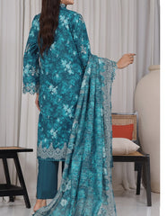 Zynah Chikankari Lawn-D402