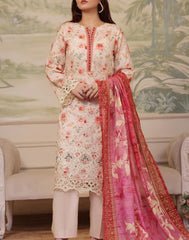 Vs Tex Zynah Chikankari-D406