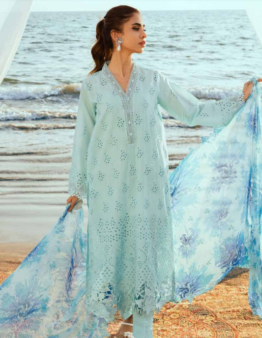 Tehzeeb Emb Chikankari Lawn-TL417