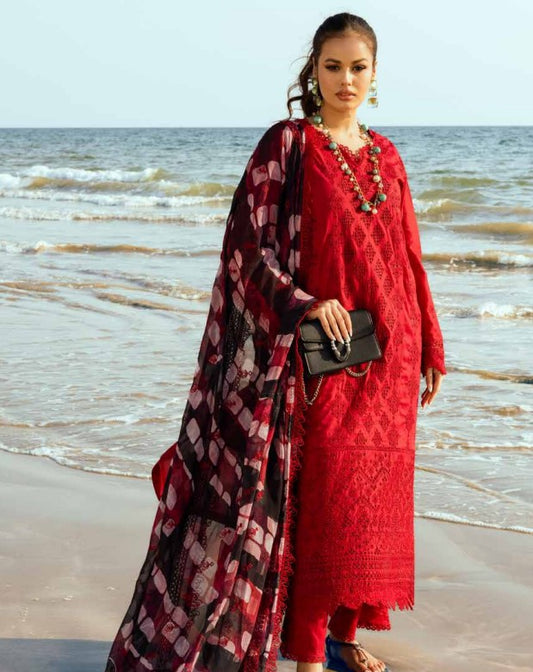 Tehzeeb Emb Chikankari Lawn-TL421