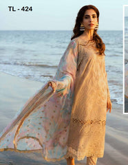 Tehzeeb Emb Chikankari Lawn-TL424