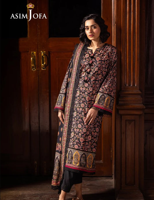 Asim Jofa Print Emb-AJUBJ-45