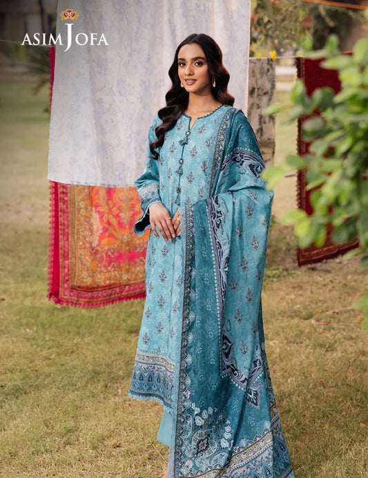 Asim Jofa Print Emb-AJUBJ-46