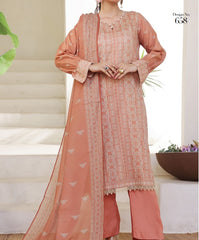 Aizal Ready To Wear 03 Pcs Lawn-D658