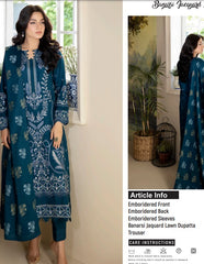 Johra Heaven Emb Lawn-JH796