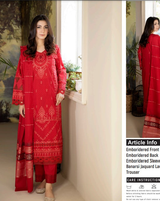 Johra Heaven Emb Lawn-JH797