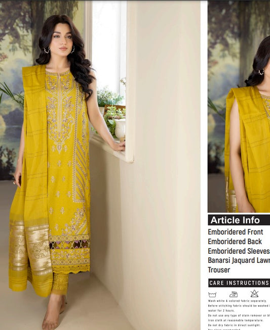 Johra Heaven Emb Lawn-JH798