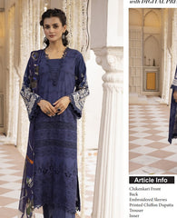 Johra Khalwat Chikankari Lawn-JH-866