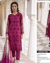 Johra Khalwat Chikankari Lawn-JH-867