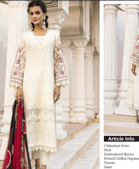 Johra Khalwat Chikankari Lawn-JH-870