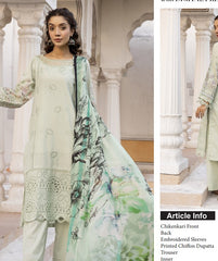 Johra Khalwat Chikankari Lawn-JH-871