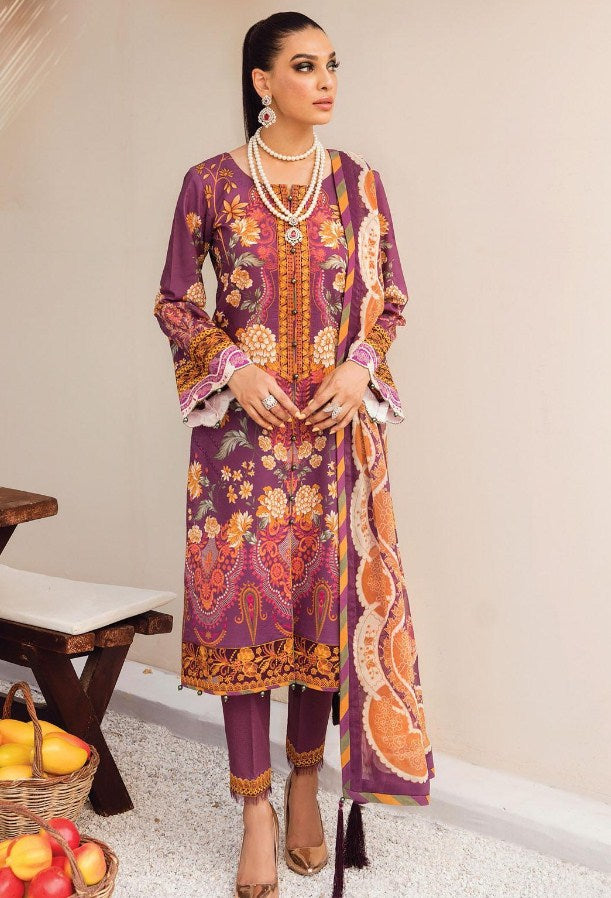 Gulaal Embroidered Lawn