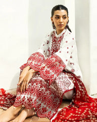 Zainab Chottani Luxury Chikankari-D8B