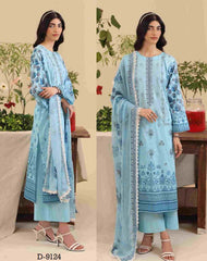 Rashid Tex Luxor Emb Lawn-D9124