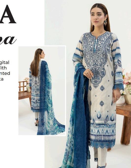 Johra Iyana Emb Lawn-JH-913