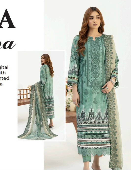 Johra Iyana Emb Lawn-JH-918