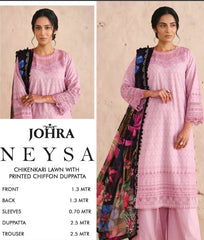 Johra Neysa Chikankari Lawn-JS-95