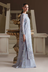Eman Adeel Modern Heirloom Chiffon-BLUE VERSE