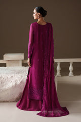 Eman Adeel Modern Heirloom Chiffon-ROSE MEMOIR