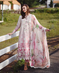 Mushq Solace Ombre Chikankari-D09