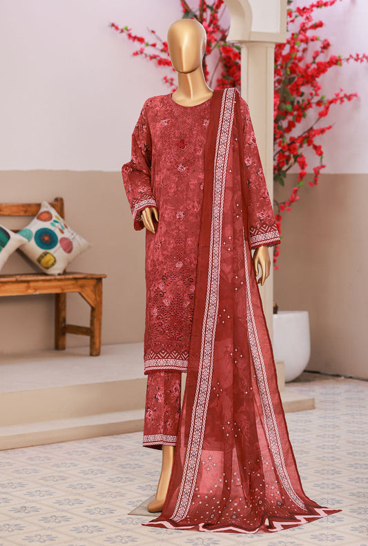 Elegant by HZ Textiles Emb Lawn-EC-1011