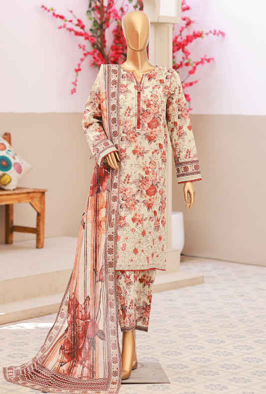 Elegant by HZ Textiles Emb Lawn-EC-634