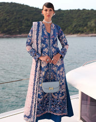 Afrozeh Luxury Lawn-Eclipse