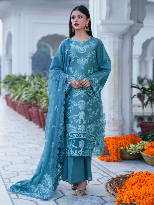 Mahnur Gul Luxury Emb Lawn-G-09