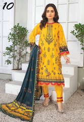 Chashni Embroidered Fancy Lawn-D10