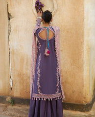 Hussain Rehar Luxury Lawn-Irris
