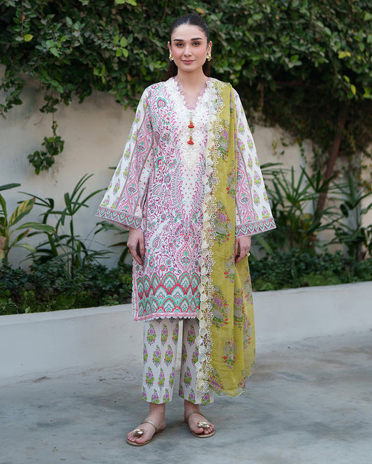 Roheenaz Whispered Florals-Lily Drift