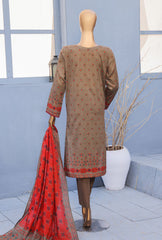 HZ Mehak Emb Cross Slub-MCE-3047