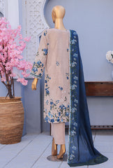 HZ Mehak Emb Cross Slub-MCE-3057